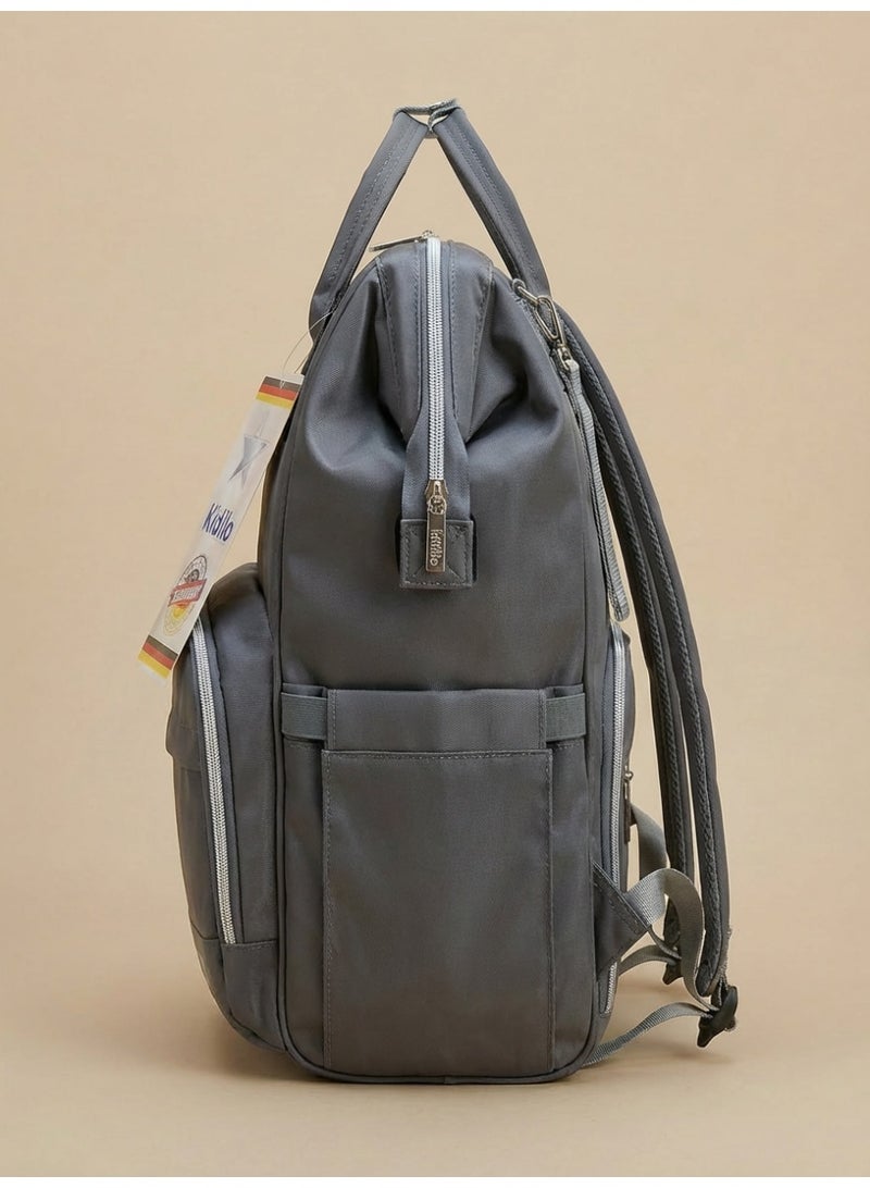 Kidilo Diaper Backpack with Unicorn Print & Changing Mat - Multi-Pocket Waterproof Travel Bag for Mom & Baby - Large Capacity Organizer - Image 4